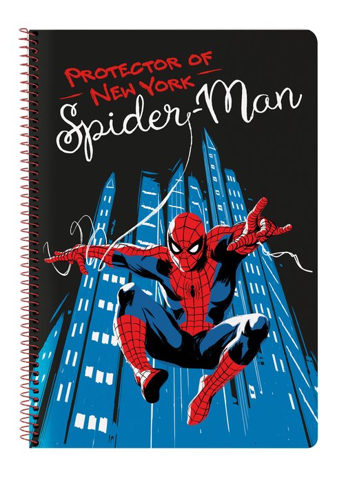 LIBRETA A4 TAPAS DURAS 80 H. SPIDERMAN HERO