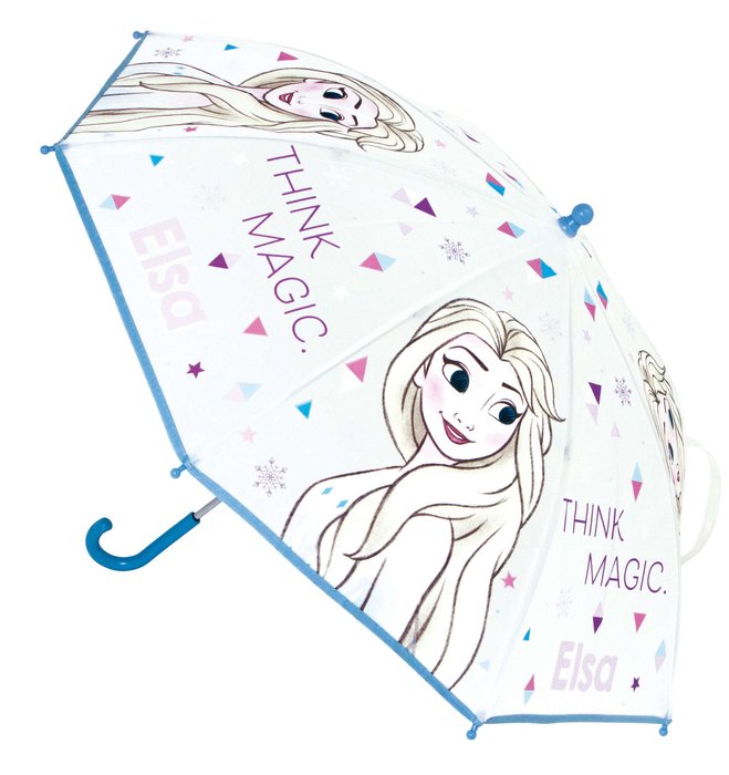 PARAGUAS INFANTIL MANUAL 46 CM AZUL FROZEN