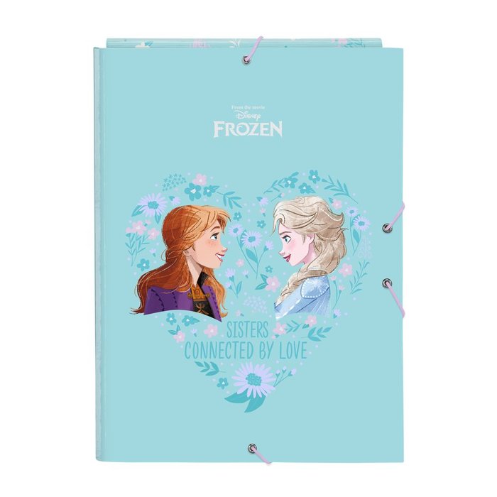 CARPETA FOLIO GOMAS SOLAPAS FROZEN II HELLO