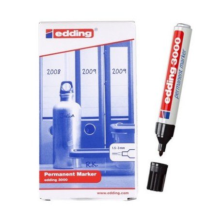 ROTULADOR EDDING 3000 NEGRO