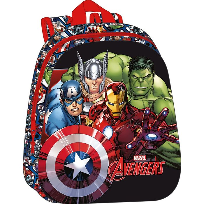 MOCHILA GUARDERIA 3D AVENGERS