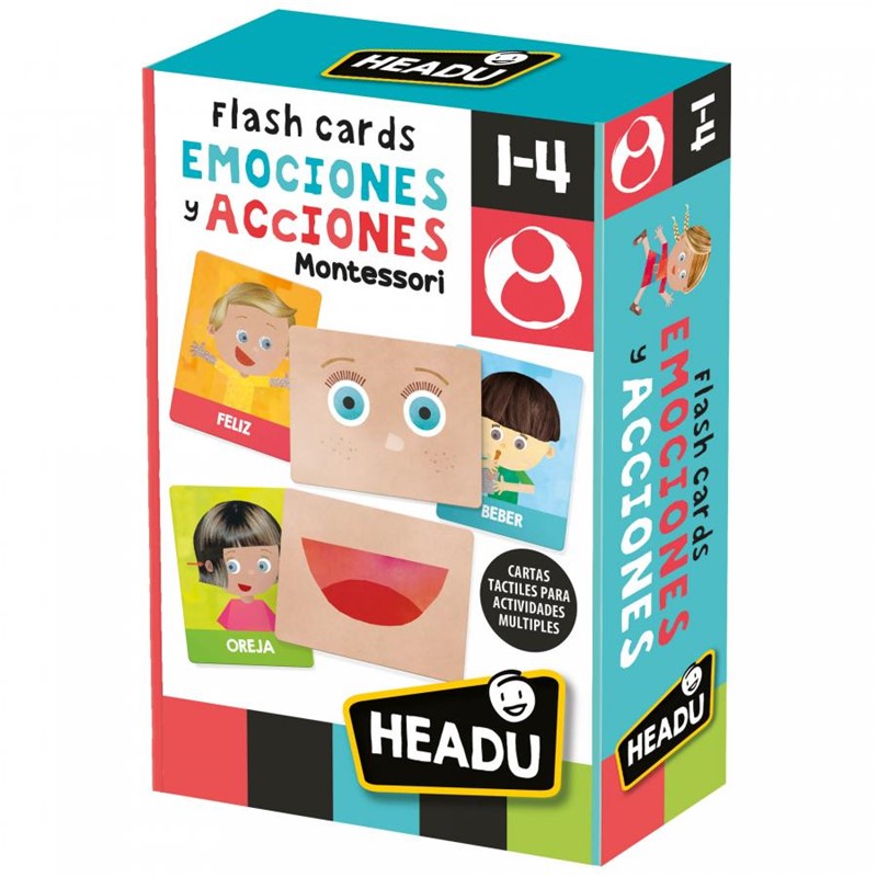 Juego Cartas Montessori Emociones y Acciones