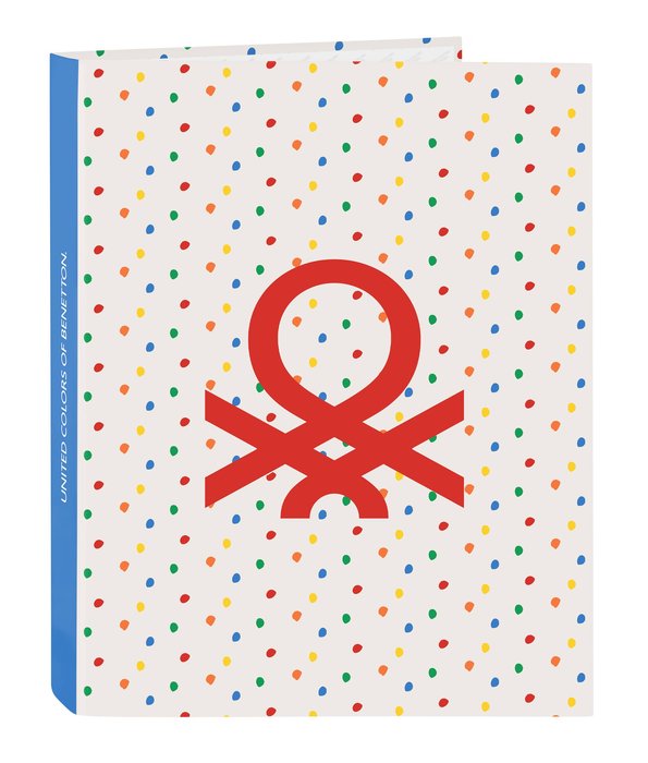 CARPETA FOLIO 4 ANILLAS BENETTON TOPITOS