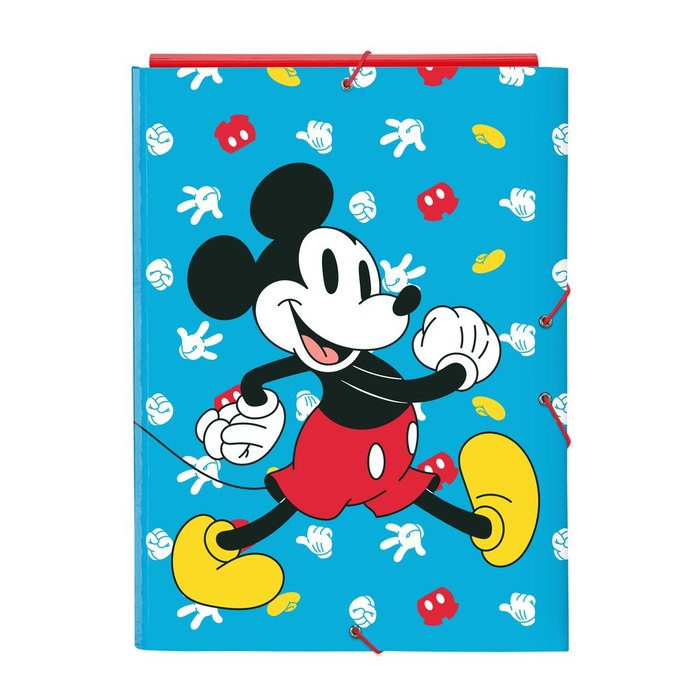 CARPETA FOLIO GOMAS SOLAPAS MICKEY MOUSE FA