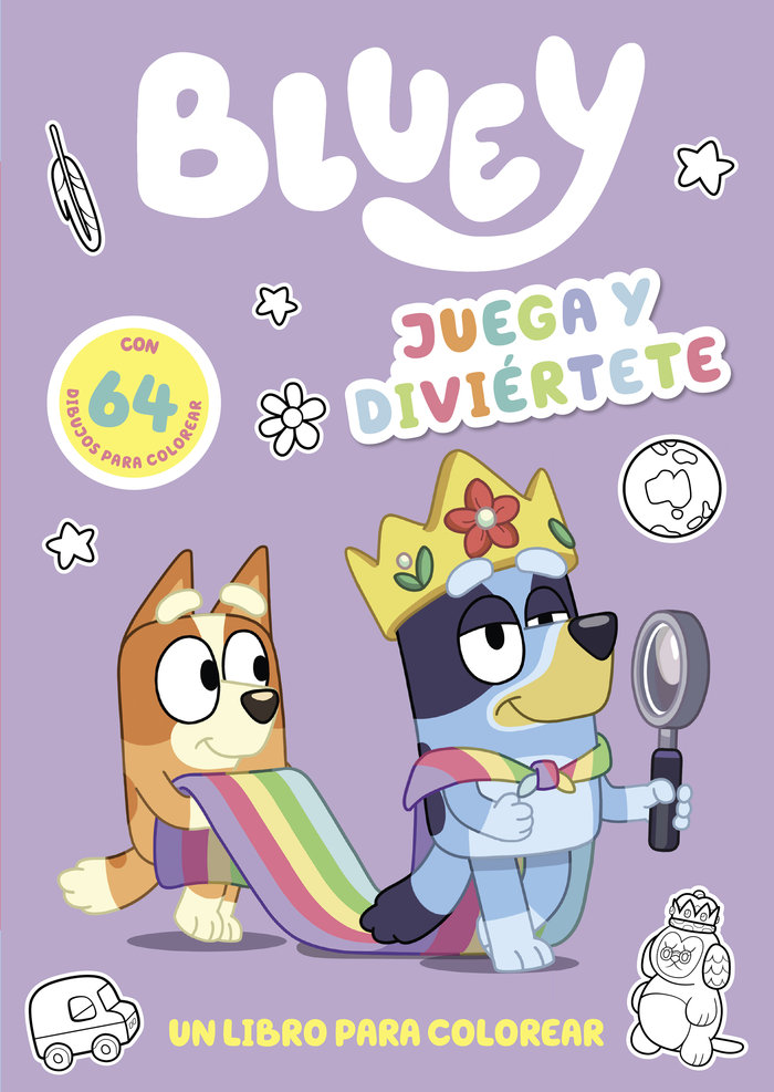 BLUEY JUEGA Y DIVIERTETE UN LIBRO PARA COLO