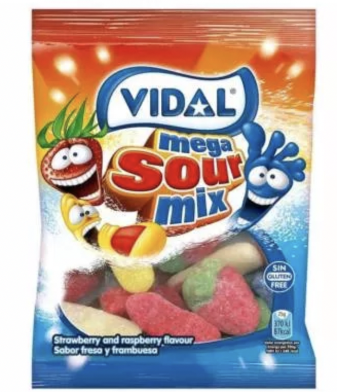 SOUR LITTLE MIX SIN REGALIZ PICA 90 GR