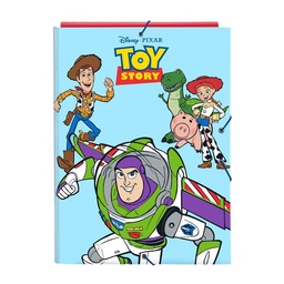 [8412688516889] CARPETA FOLIO GOMAS SOLAPAS TOY STORY READY