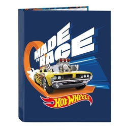 [8412688515349] CARPETA FOLIO 4 ANILLAS MIXTAS HOT WHEELS S
