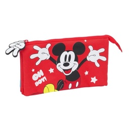 [8412688525546] PORTATODO TRIPLE MICKEY MOUSE FANTASTIC