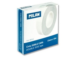 [88411574802125] CINTA ADHESIVA MILAN 15X10 DOBLE CARA