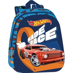 [8412688553082] MOCHILA GUARDERIA 3D HOTWHEELS